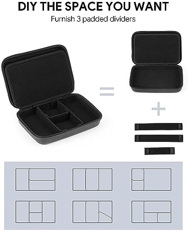 Yinke Cable Organizer Electronic Travel Case, Cord Organizer Case Bag for Apple Charger Cable, Tech Organizer Hard Drive Electronics Accessories Travel Bag Travel Gear Portable - Image 7
