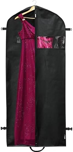 Simplehousware 60 Inch Heavy Duty Garment Bag For Suits Tuxedos Dresses Coats Prolific Escapes