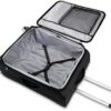 Samsonite Aspire DLX Softside Expandable Luggage Set with Spinners (Carry-on & Medium), Black - Image 4