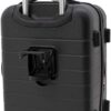 Wrangler 20" Smart Spinner Carry-On Luggage With Usb Charging Port ,Black - Image 8