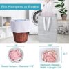 Polecasa Heavy Duty Large Mesh Laundry Bag with Drawstring Closure and ID Tag, Durable Laundry Bag with 100g Diamond Mesh (24"x 36"| 1 Pack) - White - Image 6