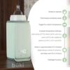 Büki Portable Bottle Warmer for Breastmilk or Baby Formula - Fast Heating + Leak-Proof + Adjustable Travel Warmer with Battery-Powered Temperature Display, Flashlight - 6000MAH Rechargeable Battery - Image 4