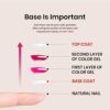Beetles 2 Pcs 15ml No Wipe Gel Top Coat and Base Coat Set - Shine Finish and Long Lasting, Soak Off LED Nail Lamp Gel Base Top Coat Finish Nail Art Design Manicure Gifts for Women - Image 7