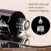 Beetles 2 Pcs 15ml No Wipe Gel Top Coat and Base Coat Set - Shine Finish and Long Lasting, Soak Off LED Nail Lamp Gel Base Top Coat Finish Nail Art Design Manicure Gifts for Women - Image 8